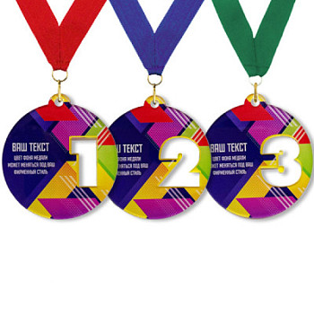 AF22_K - Комплект медалей из акрила